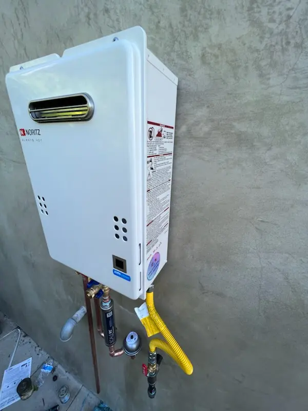 Tankless water heater installation for Fallsington homes